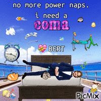 I need a coma bert Animated GIF