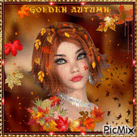 Golden Autumn. GIF animé