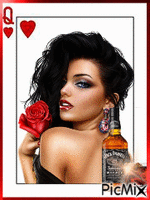 Queen Of Hearts! - Free animated GIF