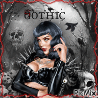gothic - GIF animasi gratis
