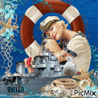 La femme du marin,concours - Animovaný GIF zadarmo