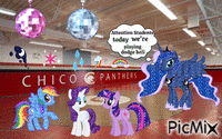 My Little Pony P.E Class - Nemokamas animacinis gif