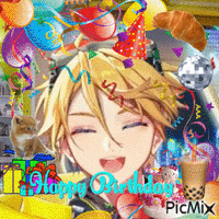 birthday animuotas GIF