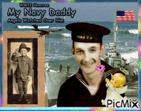 WWII Honoree USS Walke DD-723 - GIF animado grátis