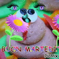 BUON MARTEDI' - Gratis animerad GIF