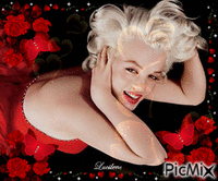 Marilyn Monroe animovaný GIF