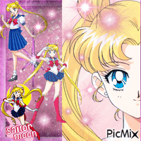 Usagi Tsukino ~ Sailor Moon 💓 - Gratis animeret GIF