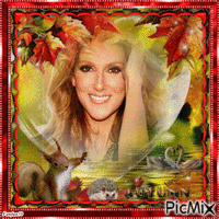 Autumn avec Céline Dion Animated GIF