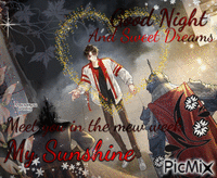 Night-night sunshine анимированный гифка
