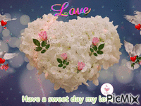 Have a sweet day my love - GIF animado gratis