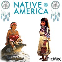 native america GIF animasi