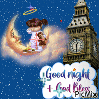Good night - Ingyenes animált GIF