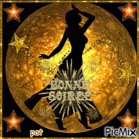 BONNE SOIREE - Zdarma animovaný GIF