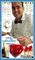 Feliz Cumpleaños Carlos - Zdarma animovaný GIF
