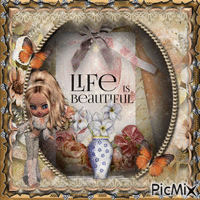 life is beautiful - GIF animate gratis