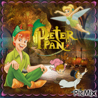 Peter Pan animeret GIF