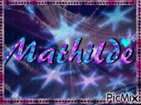 mathilde - GIF animé gratuit