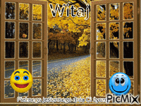 witaj - GIF animado gratis