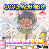 gm nana nation Animated GIF