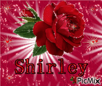 nome Shirley - Бесплатный анимированный гифка