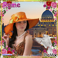 La belle Rome - GIF animé gratuit