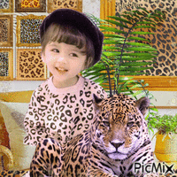 Little girl - contest - Free animated GIF