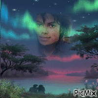 Michael Jackson. animēts GIF