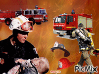pompier animovaný GIF