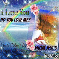 do you love Me, from Jesus