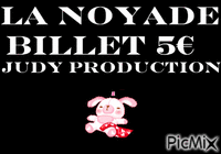Billet Noyade - 免费动画 GIF