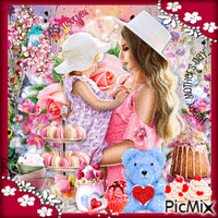 Happy Mothers Day. P.S: I love you - GIF animé gratuit