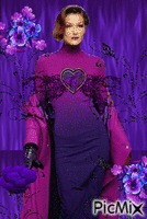 Tons violets
