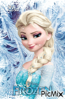 Elsa animovaný GIF