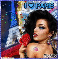 Love Paris - Free animated GIF