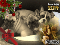 Bonne Année 2014 animovaný GIF