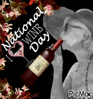 National Wine Day 2020 - GIF animé gratuit