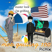 LET HIM GRILL!! 动画 GIF