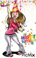 Happy Birthday - 免费动画 GIF