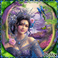 Oriental fantasy... - GIF animado gratis