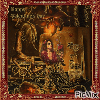 Valentinstag der Toten - Gothic - Gratis animeret GIF