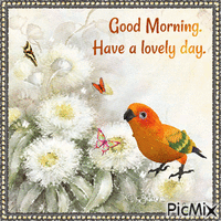 Good Morning. Have a lovely day. - GIF animate gratis