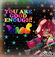 You are good enough! - Ilmainen animoitu GIF
