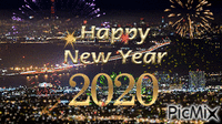 Happy New Year анимированный гифка