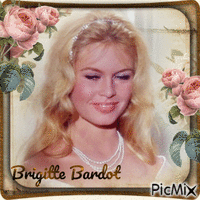 Brigitte Bardot - GIF animé gratuit