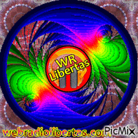 Web Rádio Libertas animovaný GIF