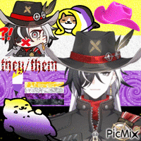 nonbinary boothill animeret GIF