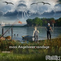Angeln-fischen GIF animé