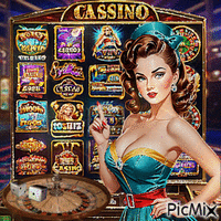 Pin-up und Casino Gif Animado