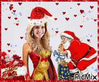 Lucero en Navidad - Ingyenes animált GIF