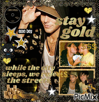 STAY GOLD!!! Gif Animado